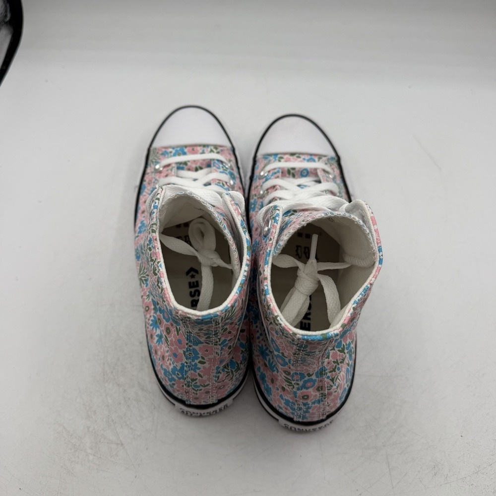 Converse Chuck Taylor All Star High Shoes Women Sz 8 Mini Flowers Floral A14980F - Picture 9 of 11